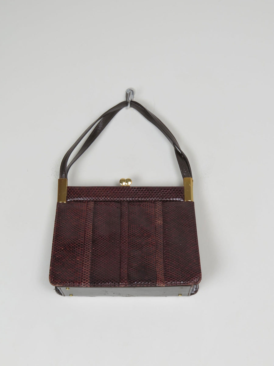Brown Vintage Skin Bag