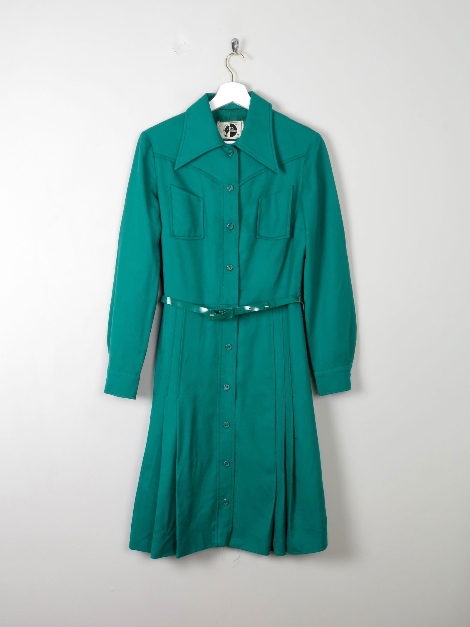 Wool shirt dress hot sale