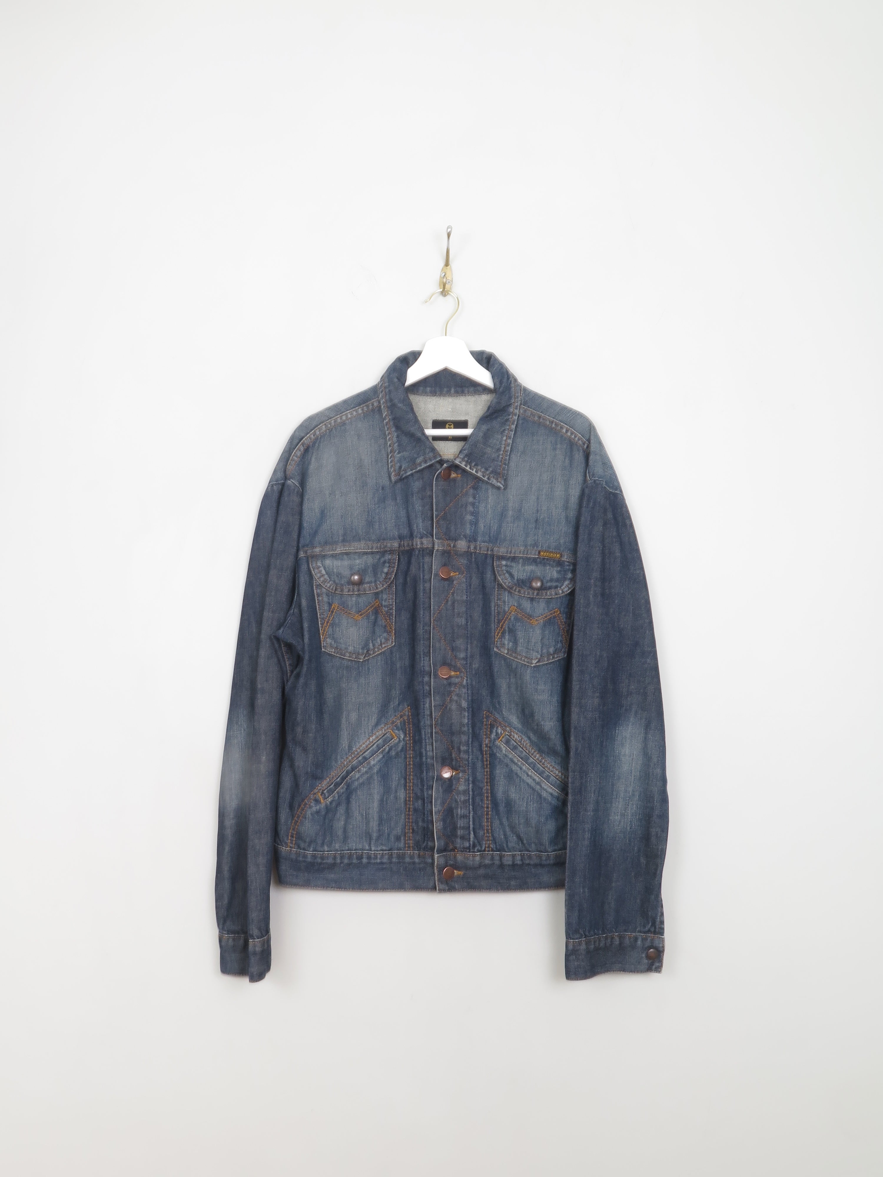 Men's Vintage Maverick Denim Jacket XL