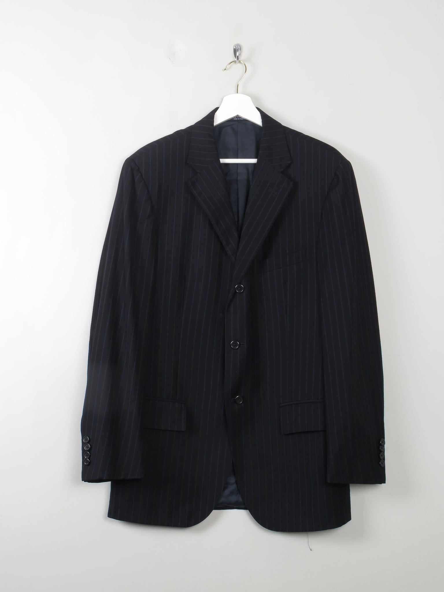 Men's Vintage Navy Ralph Lauren Suit 40" M - The Harlequin
