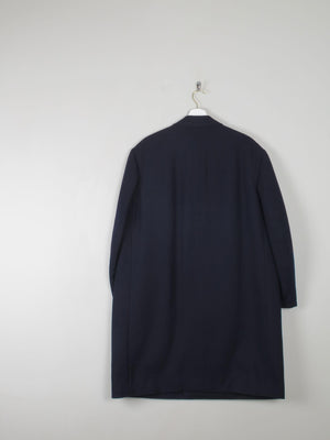 Men's Vintage Navy Wool Coat XL/XXL - The Harlequin