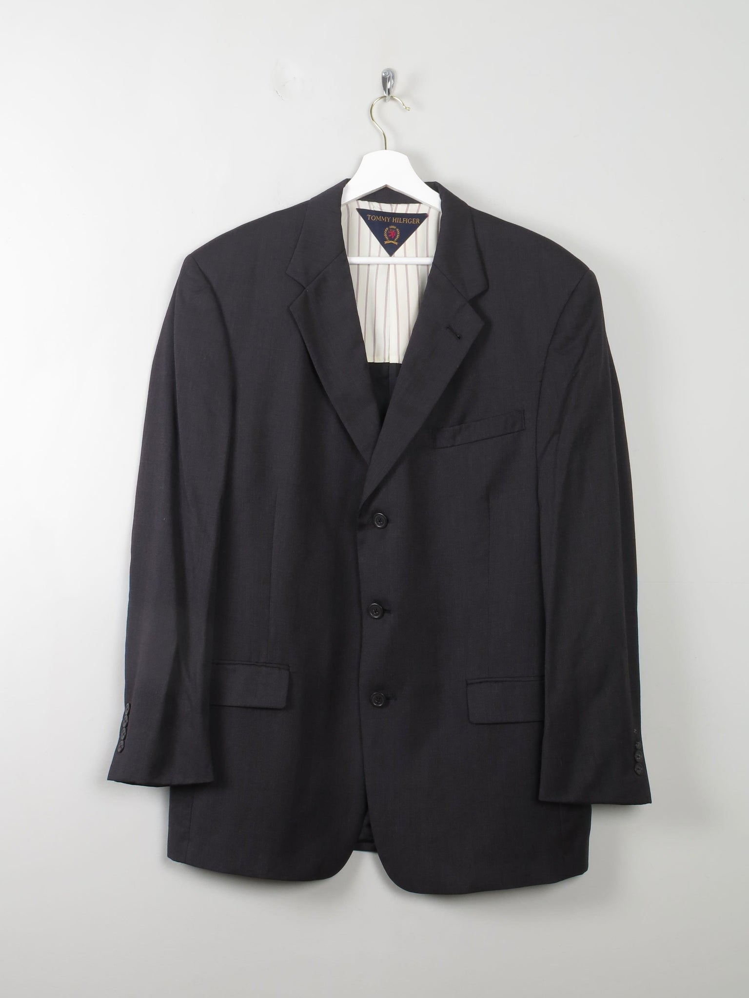 Men's Vintage Tommy Hifliger Jacket Oversized Style 42" - The Harlequin