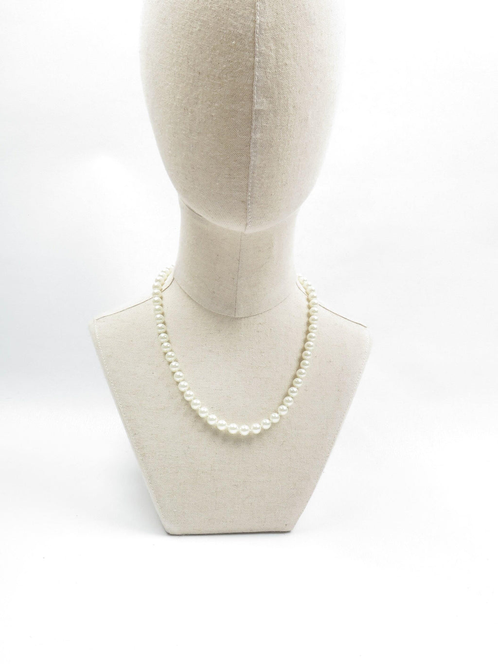 New Short Vintage Style Pearl Necklace - The Harlequin