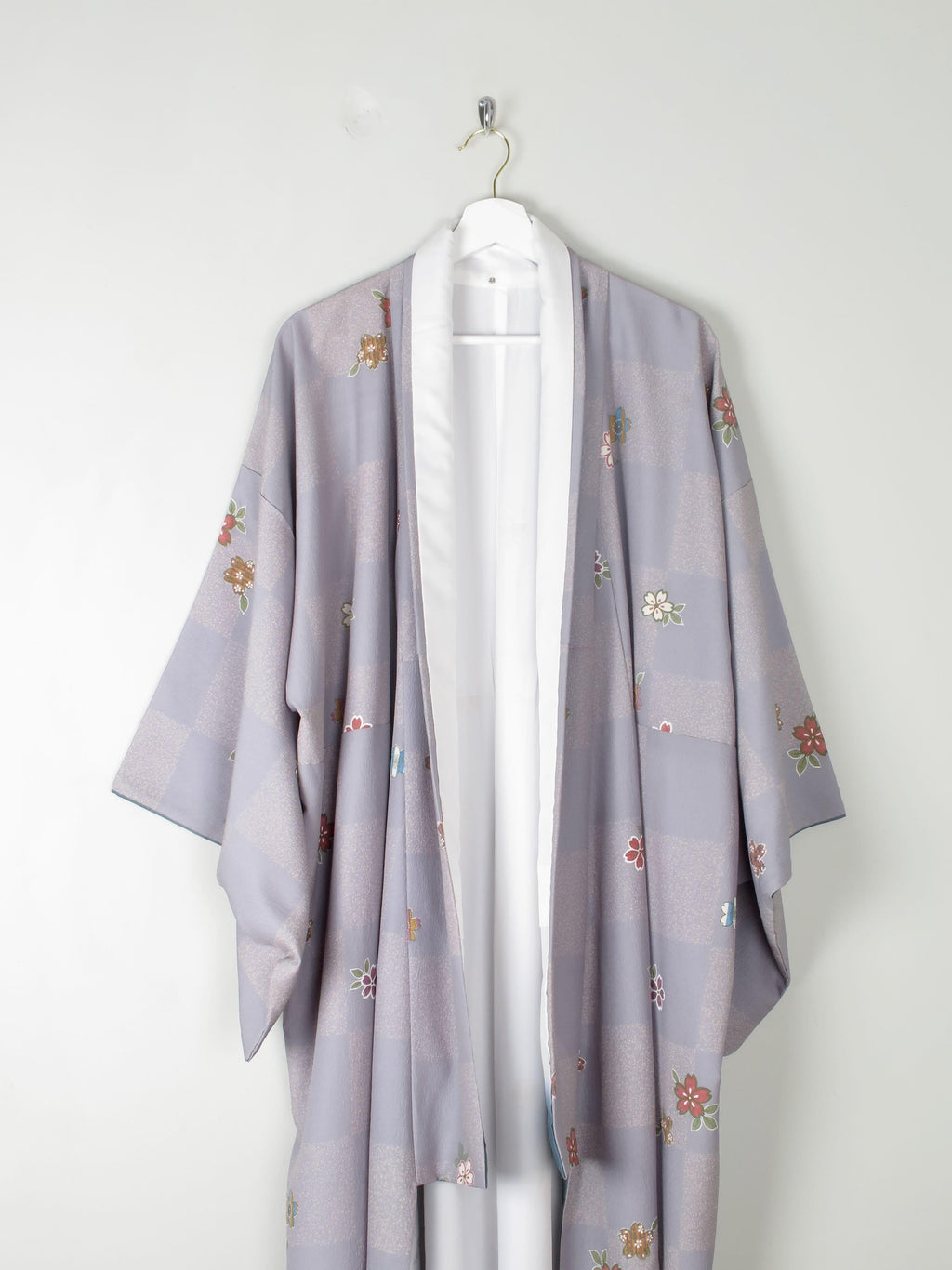 Vintage Kimono Lilac Printed M/L - The Harlequin