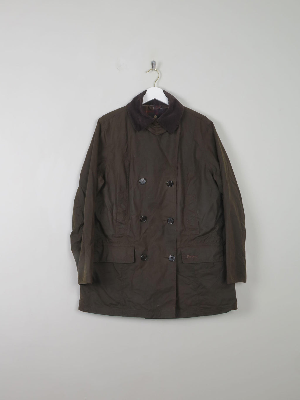 Women's Barbour Waxed Jacket 16 - The Harlequin