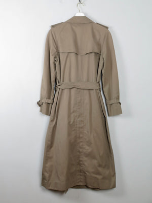 Women's Vintage Burberry Trench Coat Khaki XS/S - The Harlequin