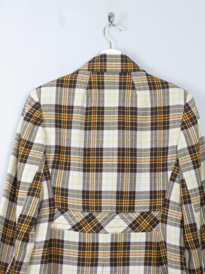Women's Vintage Check Jacket S - The Harlequin