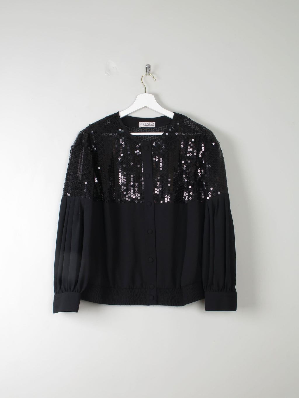 Women's Vintage Jacket With Sequin Detail M/L - The Harlequin
