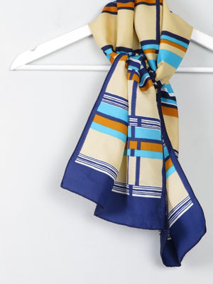 Women's Vintage Striped Scarf - The Harlequin