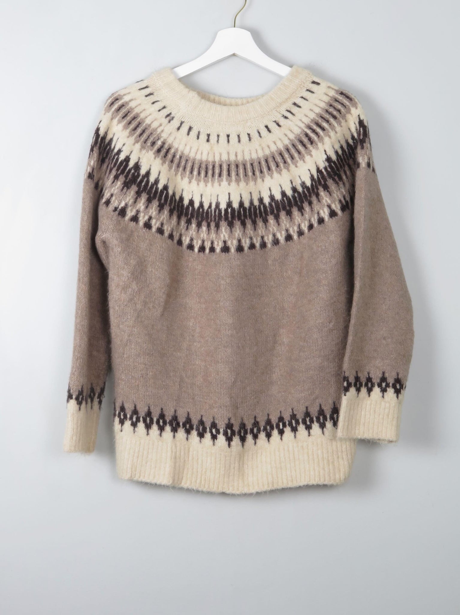 Women's Nordic Style Jumper S/M - The Harlequin