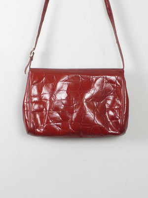 Women's Vintage Tan Leather Crossbody  Bag - The Harlequin