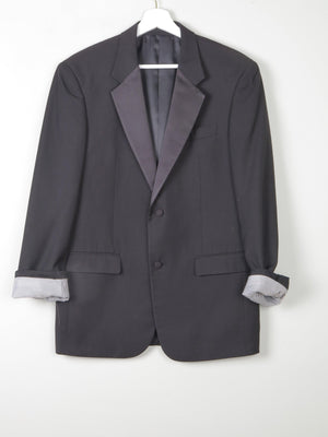 Mens Black Classic Dinner jacket/Tuxedo Jacket 40"M - The Harlequin