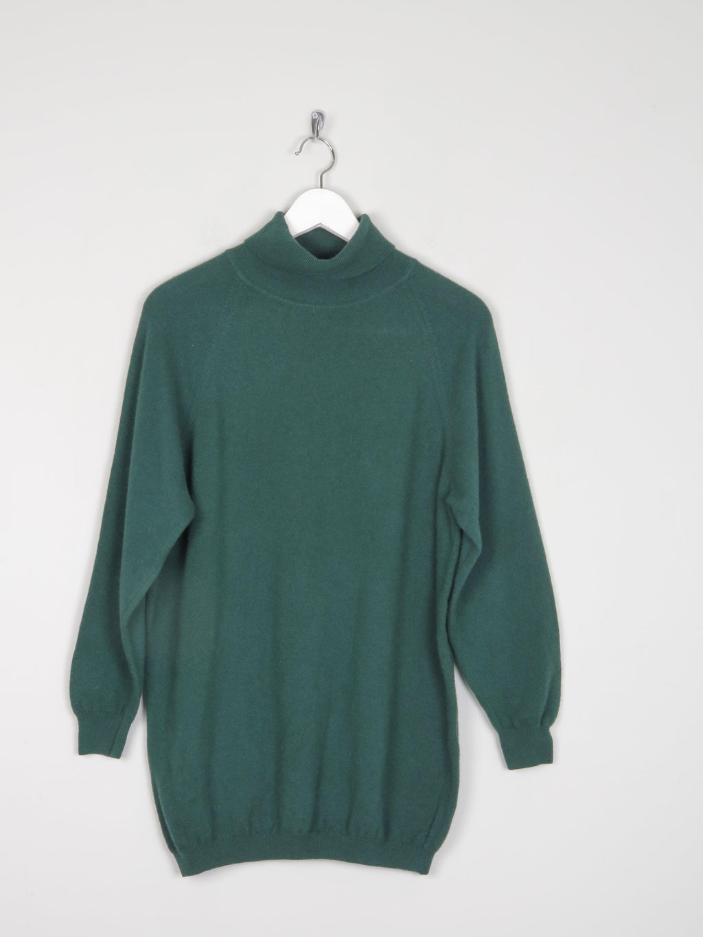 Women’s Green United Colours Of Benetton Polo Vintage Jumper S - The Harlequin