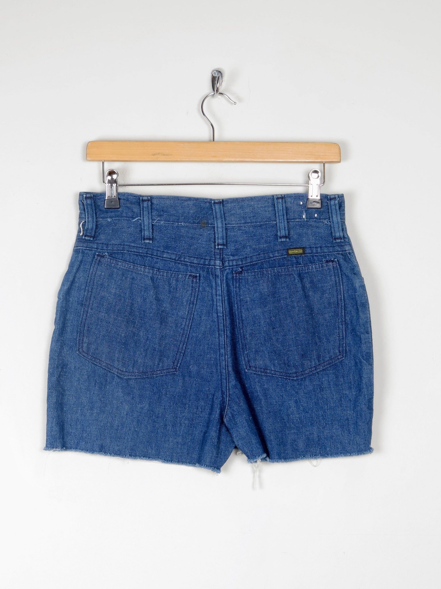 Wrangler/ Maverick  Vintage Cut Off Denim Shorts 10 29" - The Harlequin