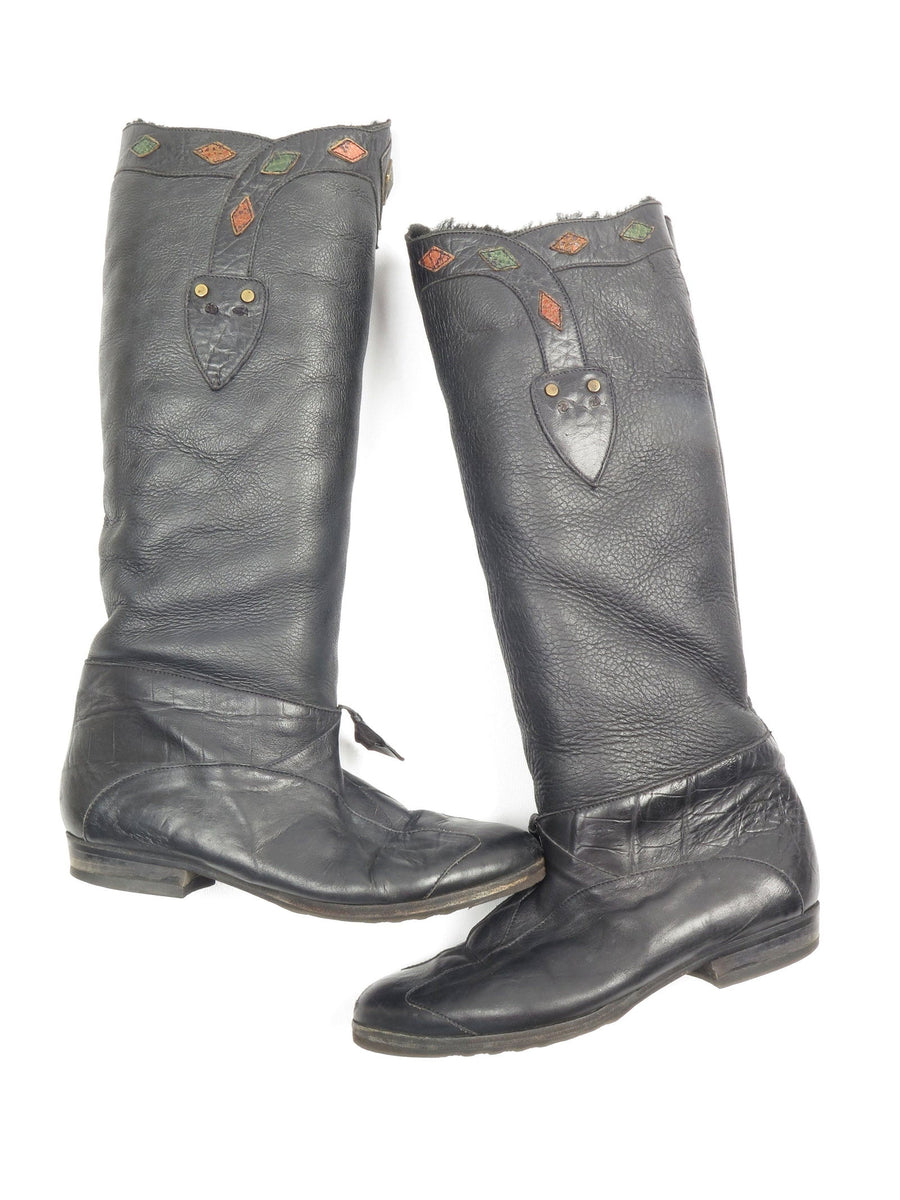 Vintage Boots & Shoes - The Harlequin