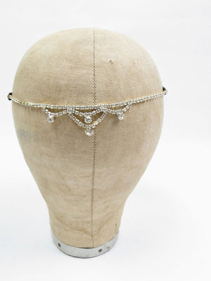 1920s Style Diamanté Headpiece - The Harlequin