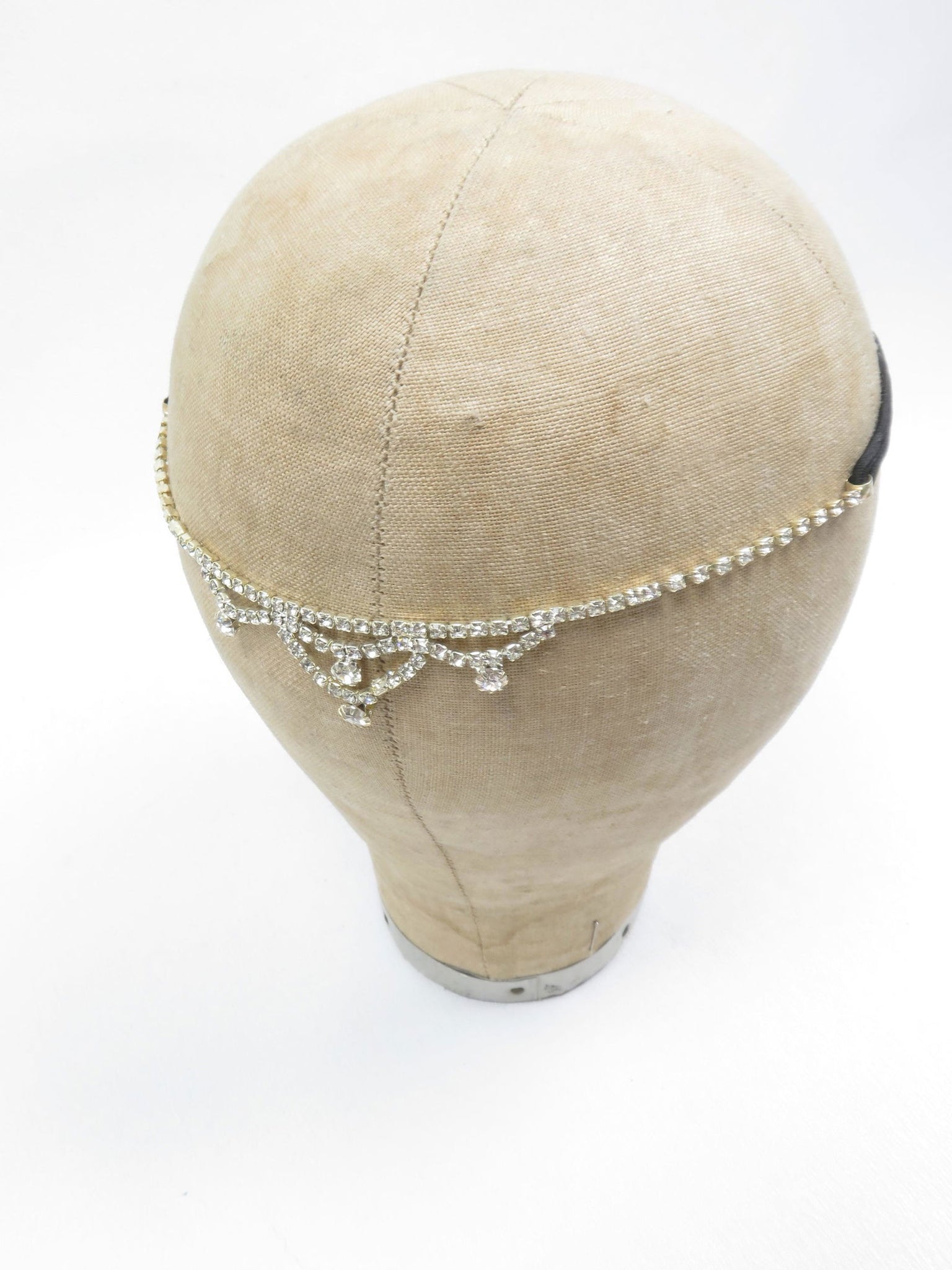 1920s Style Diamanté Headpiece - The Harlequin