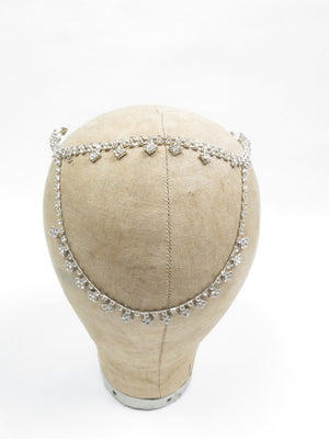 1920s Style Diamanté Headpiece New - The Harlequin