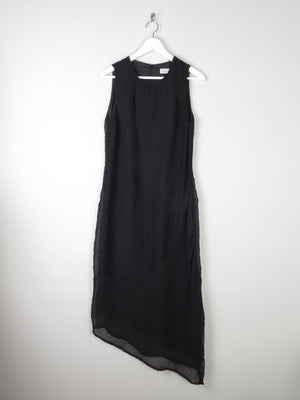 1990s Vintage Dress With Leaf Designs S - The Harlequin