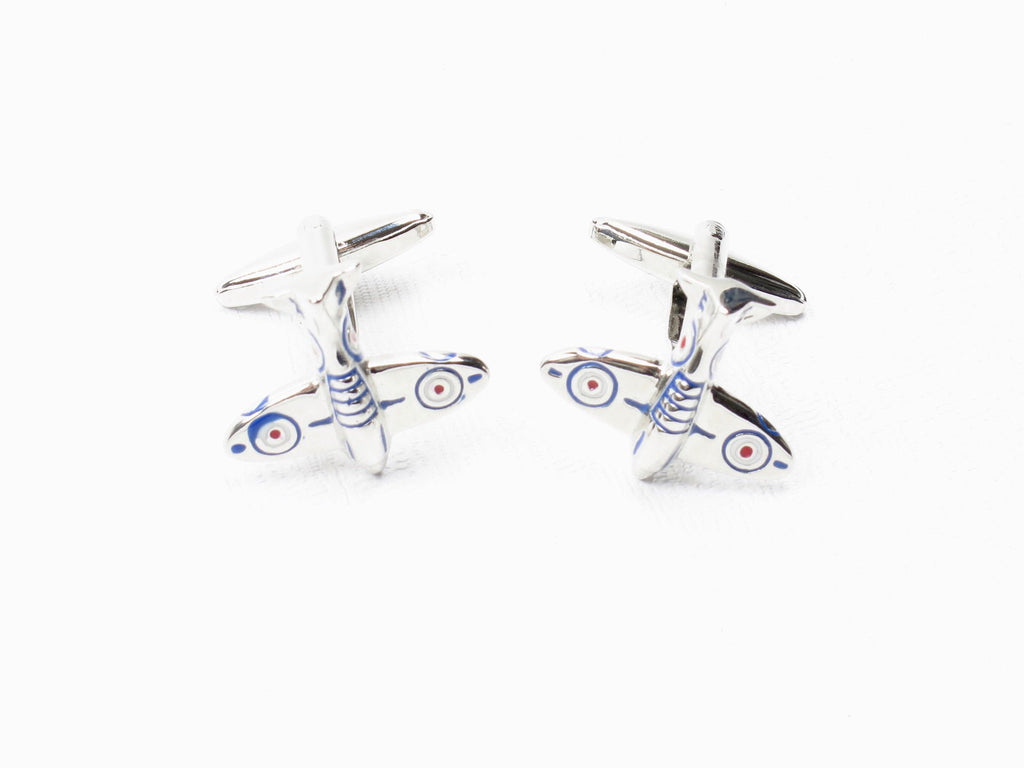 Airplane  Design Cufflinks - The Harlequin