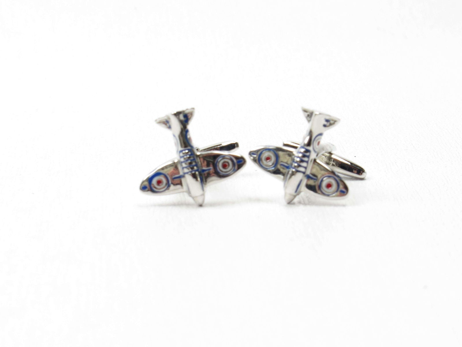 Airplane  Design Cufflinks - The Harlequin