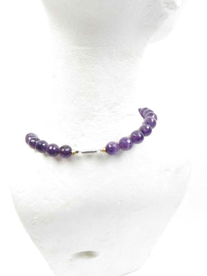 Amethyst Vintage Faceted Necklace - The Harlequin