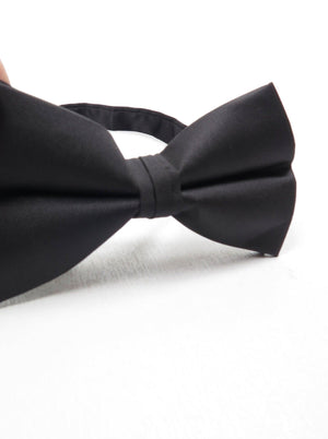 Black Dickie Bow Tie New - The Harlequin