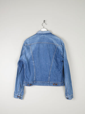 Blue Denim Vintage Fitted Wrangler Jacket L 46" - The Harlequin