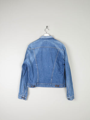 Blue Denim Vintage Fitted Wrangler Jacket L 46" - The Harlequin