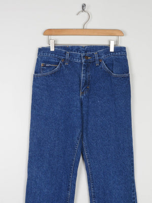 Blue Vintage Lee Jeans 31W - The Harlequin