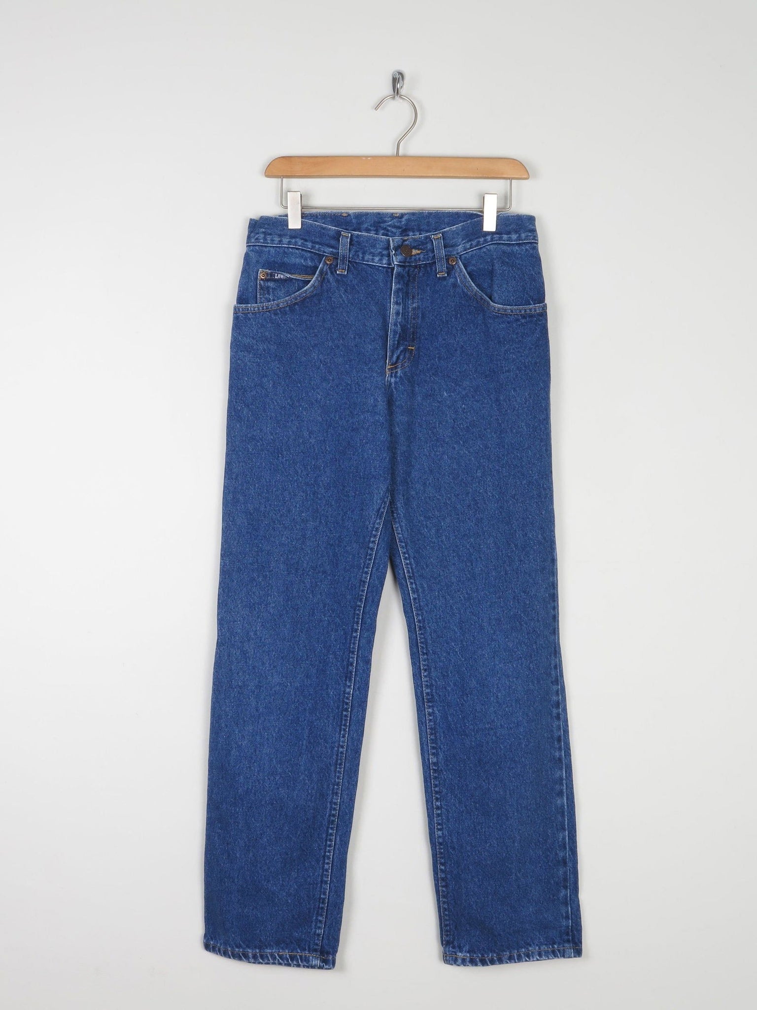 Blue Vintage Lee Jeans 31W - The Harlequin