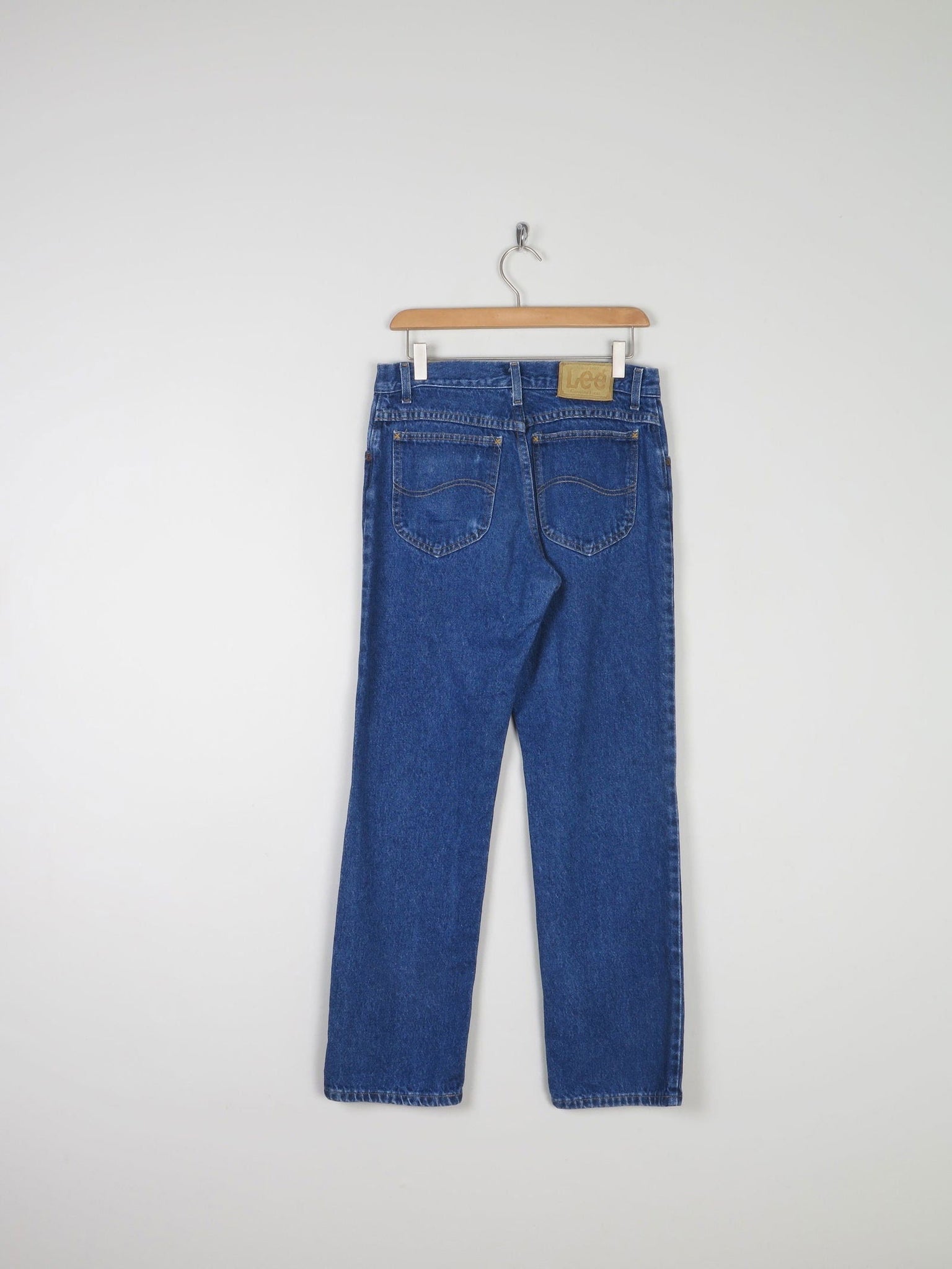 Blue Vintage Lee Jeans 31W - The Harlequin
