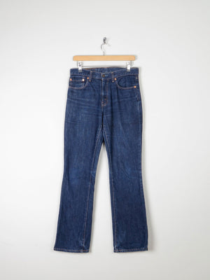 Blue Vintage Levis Boot Cut 28W/32L 525s - The Harlequin