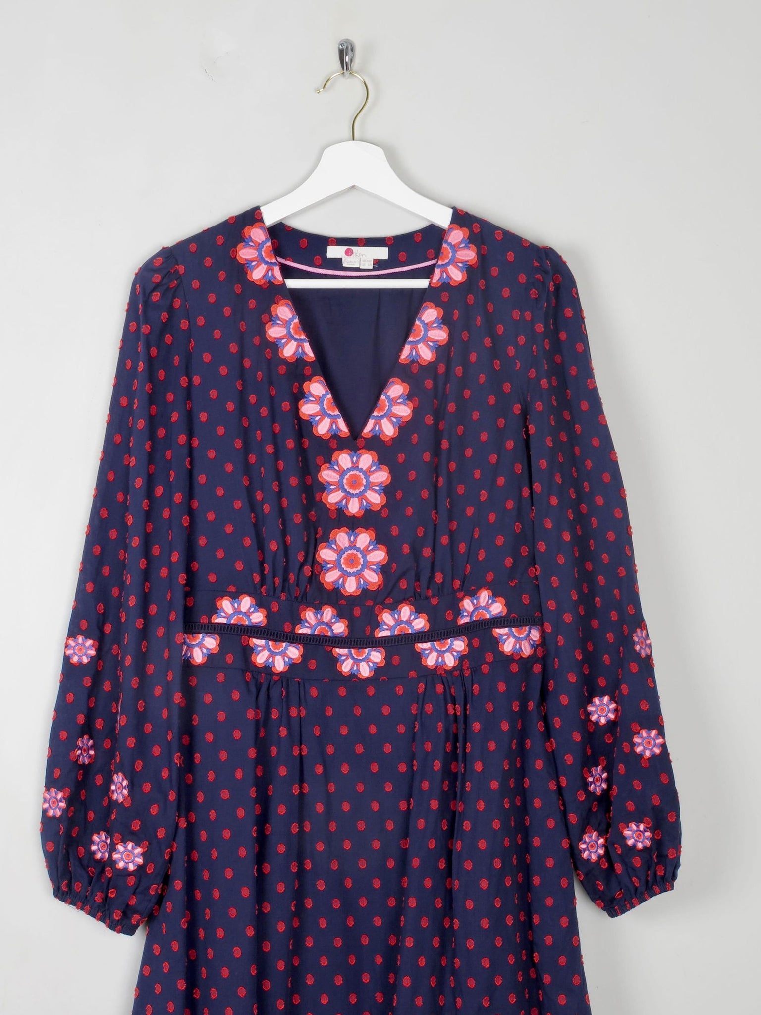 Boden Dress With Long Sleeves 10 - The Harlequin