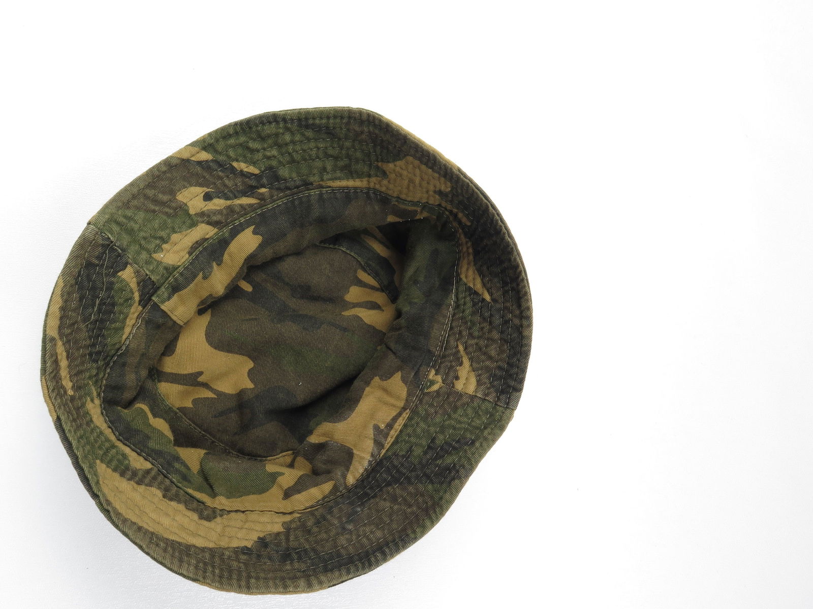 Camoflage Print Bucket Hat New - The Harlequin