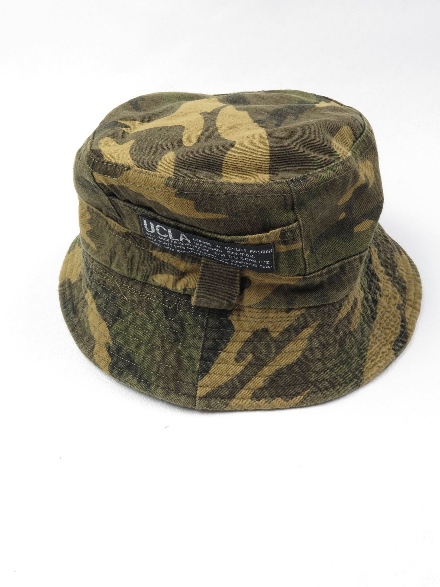 Camoflage Print Bucket Hat New - The Harlequin