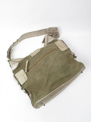 Canvas Large Vintage Guess Bag - The Harlequin