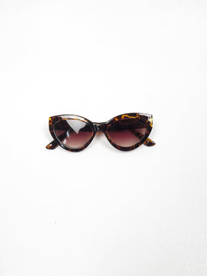 Cat Eye Angled Sunglasses - The Harlequin