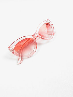 Cat Eye Angled Sunglasses - The Harlequin