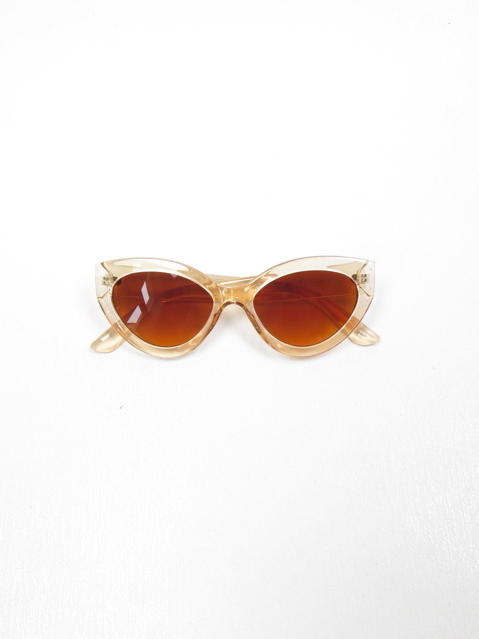 Cat Eye Angled Sunglasses - The Harlequin