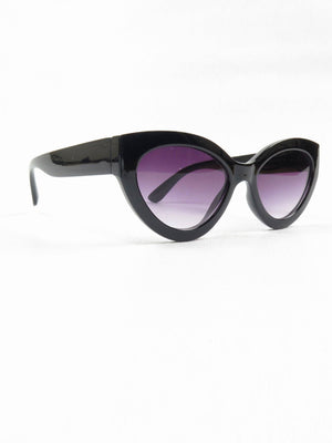 Cat Eye Angled Sunglasses - The Harlequin