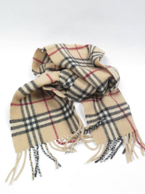 Childs Burberry Wool Scarf - The Harlequin