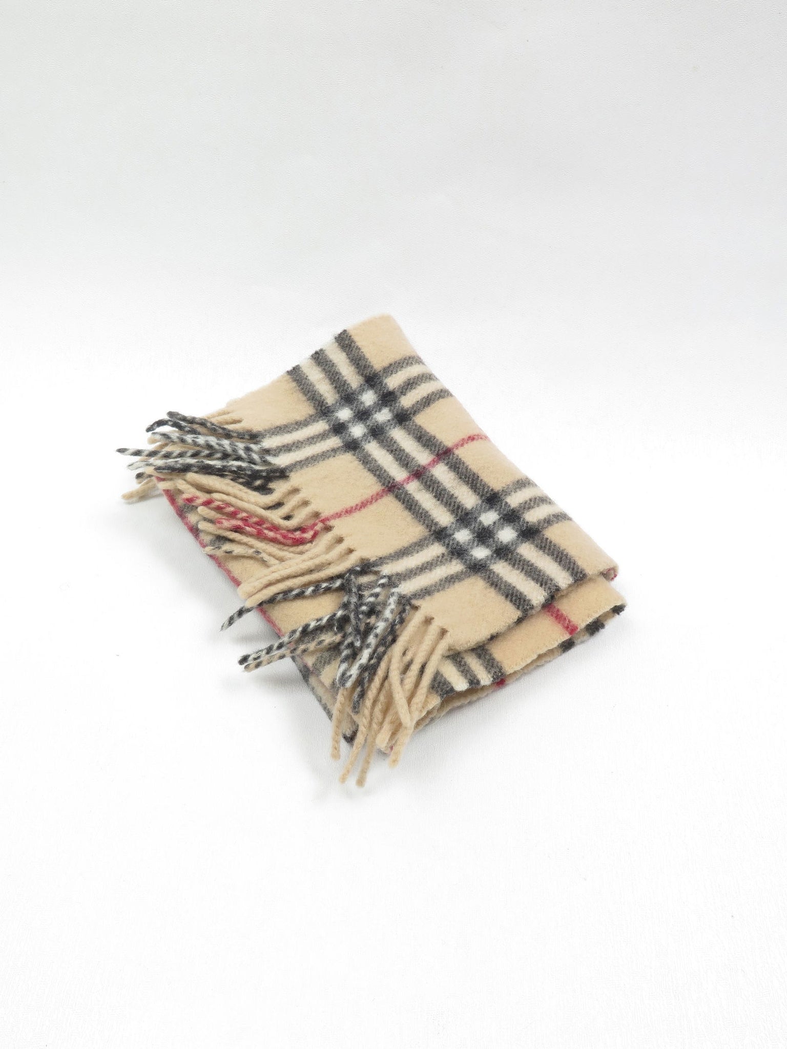 Childs Burberry Wool Scarf - The Harlequin