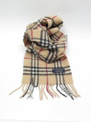 Childs Burberry Wool Scarf - The Harlequin