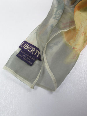 Colourful Vintage Liberty Silk Scarf - The Harlequin