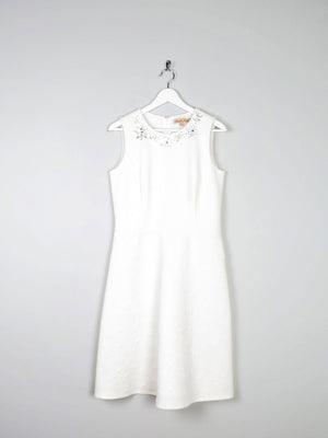 Cream Retro Vintage Style 1960s Short Wedding Dress 12 - The Harlequin