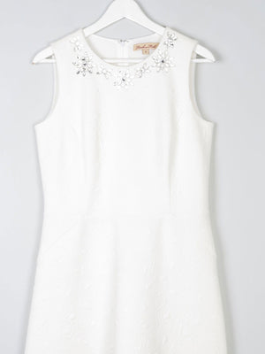 Cream Retro Vintage Style 1960s Short Wedding Dress 12 Cream Retro Vintage Style 1960s Short Wedding Dress 12