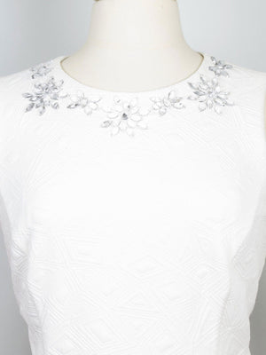 Cream Retro Vintage Style 1960s Short Wedding Dress 12 - The Harlequin