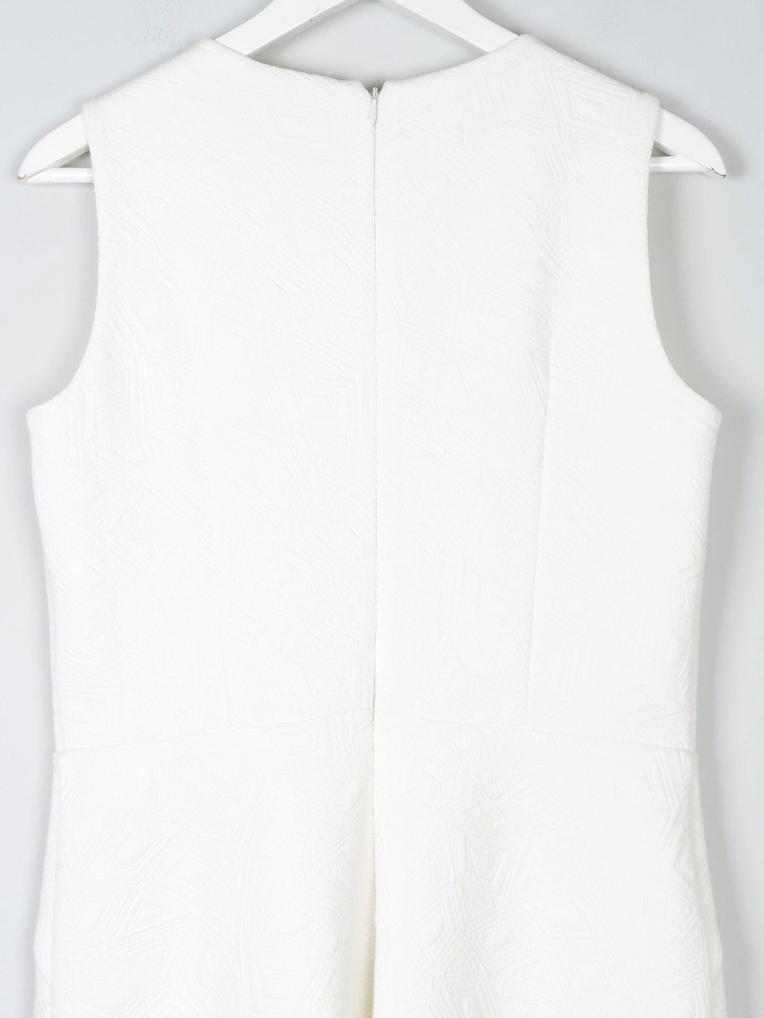 Cream Retro Vintage Style 1960s Short Wedding Dress 12 - The Harlequin