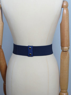 Designer Style Elastic Waspie Belt Available In Three Colours - The Harlequin